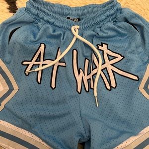 At War Worldwide Mesh Basketball shorts